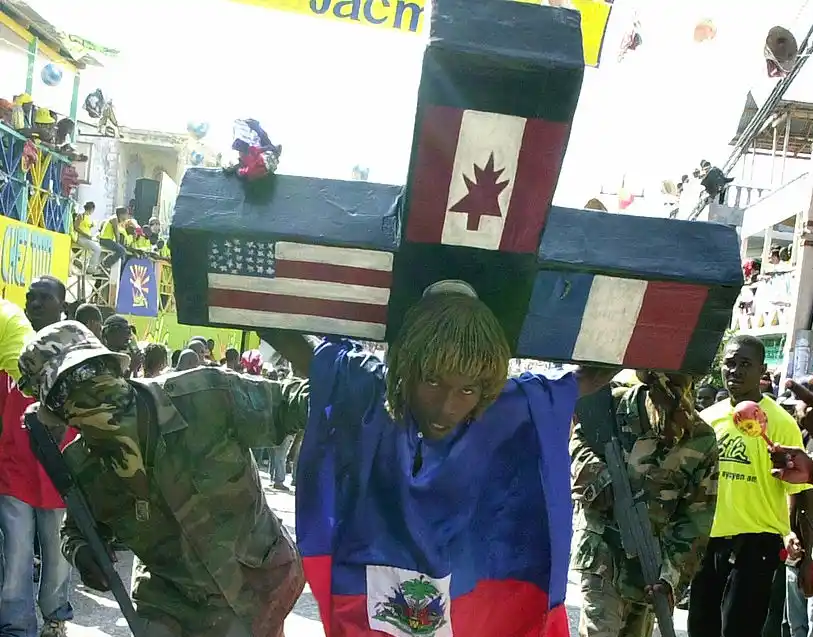 Hands Off Haiti! - No Military Intervention!